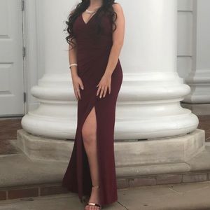 Maroon Prom/Formal Dress